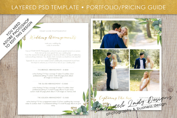 Download Price List &amp; Portfolio Page for Photographers - For photographers Collection