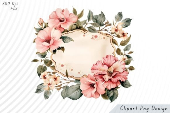 Download Petal Whispers Label Frame PNG Clipart - Petal Collection