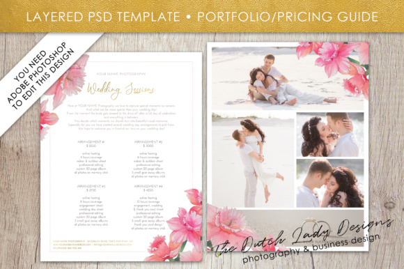 Download Price List &amp; Portfolio Page for Photographers - For photographers Collection