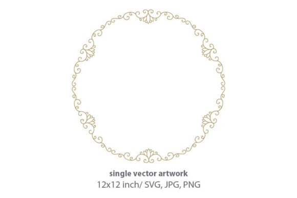 Download Elegant Luxury Scroll Label Vector Frame - Vector frame Collection
