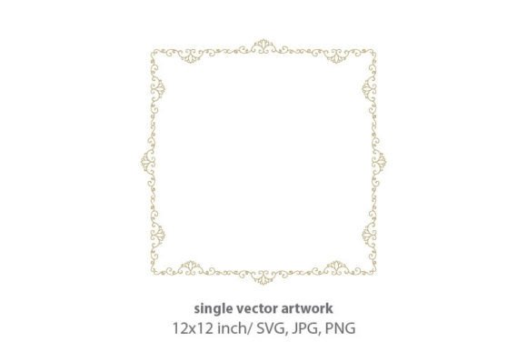 Download Elegant Luxury Scroll Label Vector Frame - Vector frame Collection
