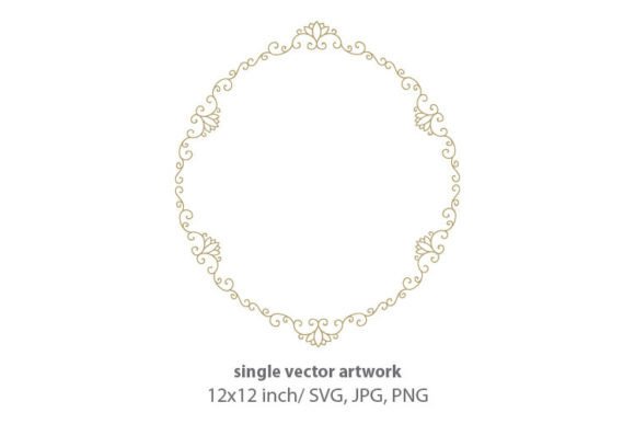 Download Elegant Luxury Scroll Label Vector Frame - Vector frame Collection